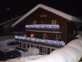 Chalet Pleney at night 2